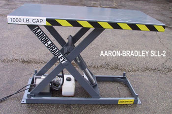 light duty low capacity scissor lift